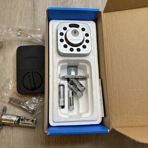 Ultraloq U-Bolt Bluetooth Enabled & Keypad Smart Deadbolt Satin Nickel